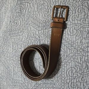 Levi's Men's Brown Leather Belt Size 40